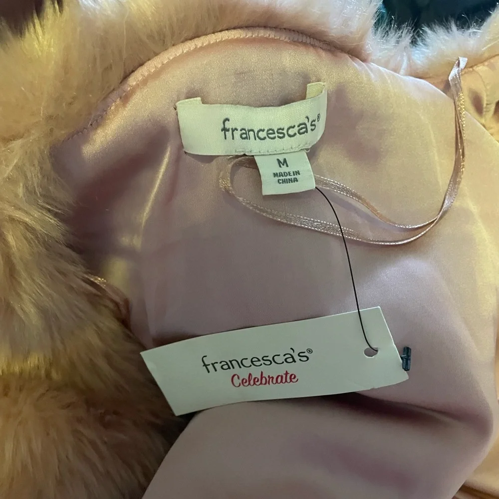 Pink Fur coat - Picture 6 of 10